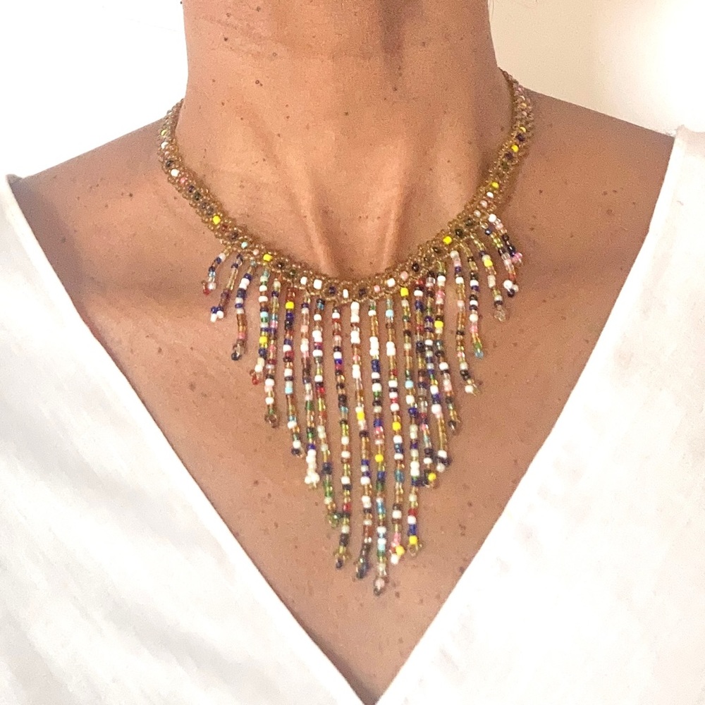 Beaded Chocker Necklace